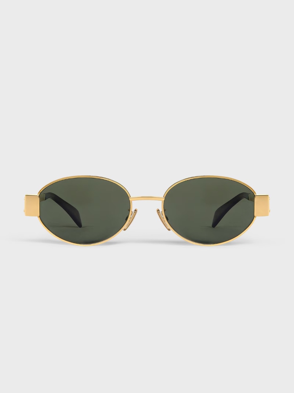 CELINE TRIOMPHE METAL SUNGLASSES IN GOLD